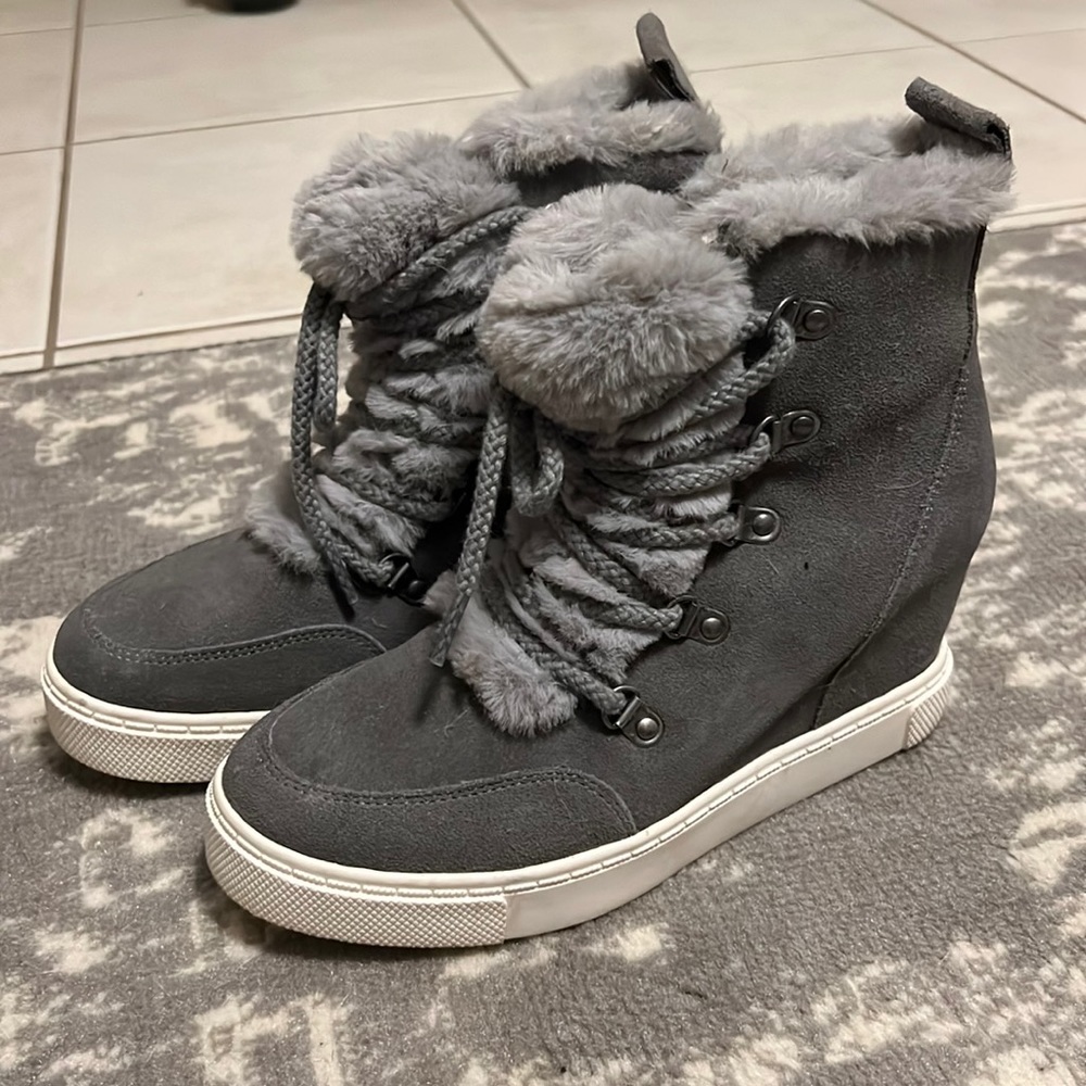 Steven madden sneaker wedge